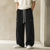 Pantalon cargo japonais coton large