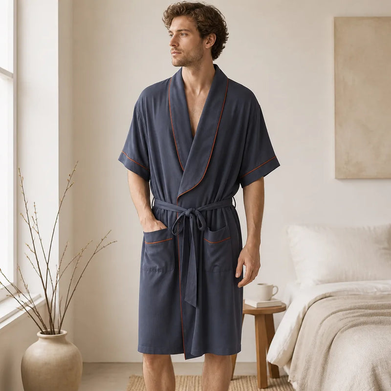 Peignoir Kimono Homme en Modal