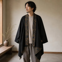 Veste Longue Kimono Homme Ample