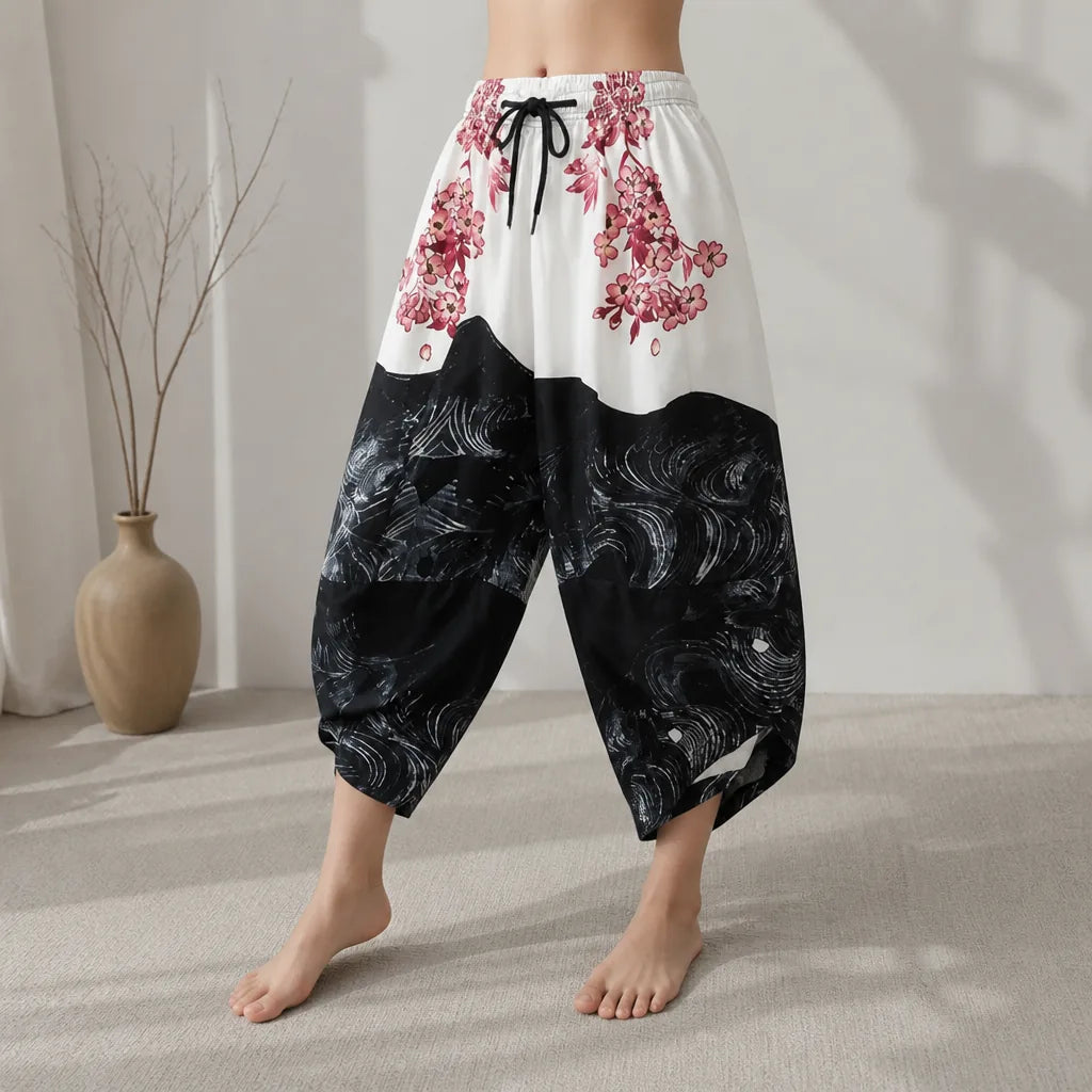 Pantalon Jogging Streetwear Japonais 'Yoko'