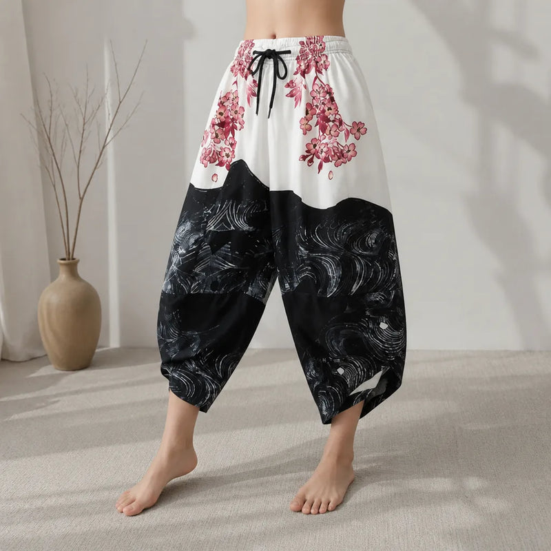 Pantalon Jogging Streetwear Japonais 'Yoko'