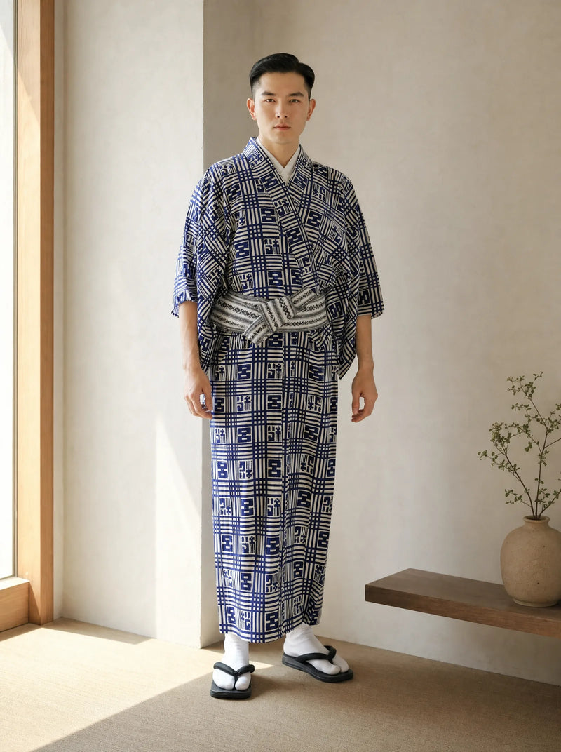 Kimono Homme Motif Originaux