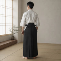 Hakama Aikido plissé en coton