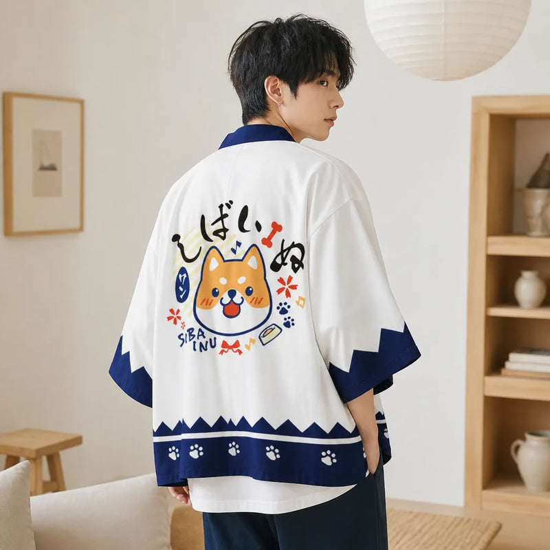 Haori Japonais Shiba Inu
