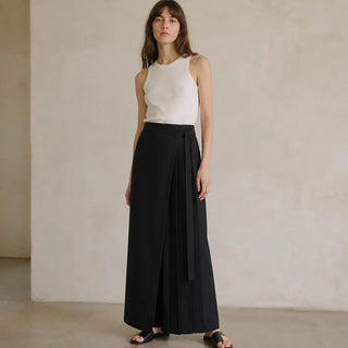 Pantalon large asymétrique streetwear