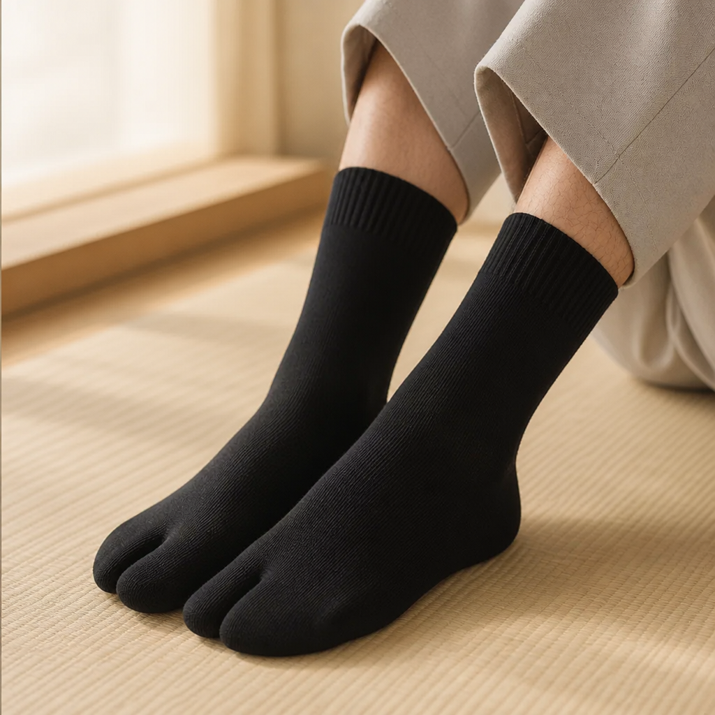 Chaussettes Japonaises Tabi en Coton