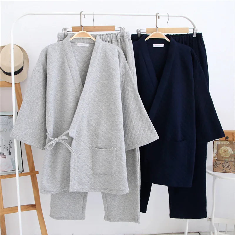 Jinbei homme matelassé épais