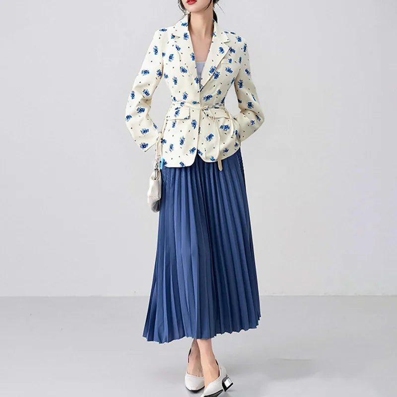 Veste kimono fleurie