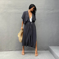 Kimono de Plage Ceinture à Nouer