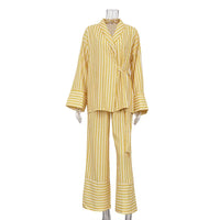 Ensemble Kimono Rayé Femme