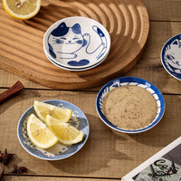 Petite Assiette Japonaise Chat
