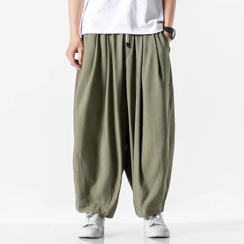 Pantalon Sarouel Japonais Homme