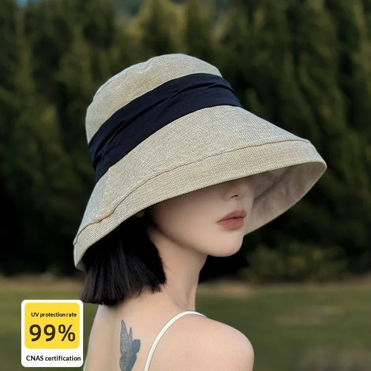 Chapeau Cloche Anti-UV Femme