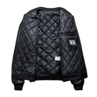 Blouson sukajan similicuir brodé