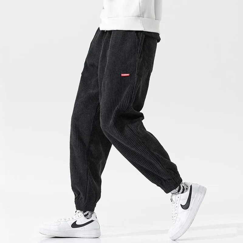 Pantalon Japonais Velours Côtelé Homme