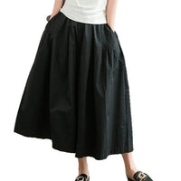 Pantalon Japonais Ample à Taille Haute