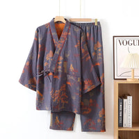 Ensemble pyjama kimono homme coton
