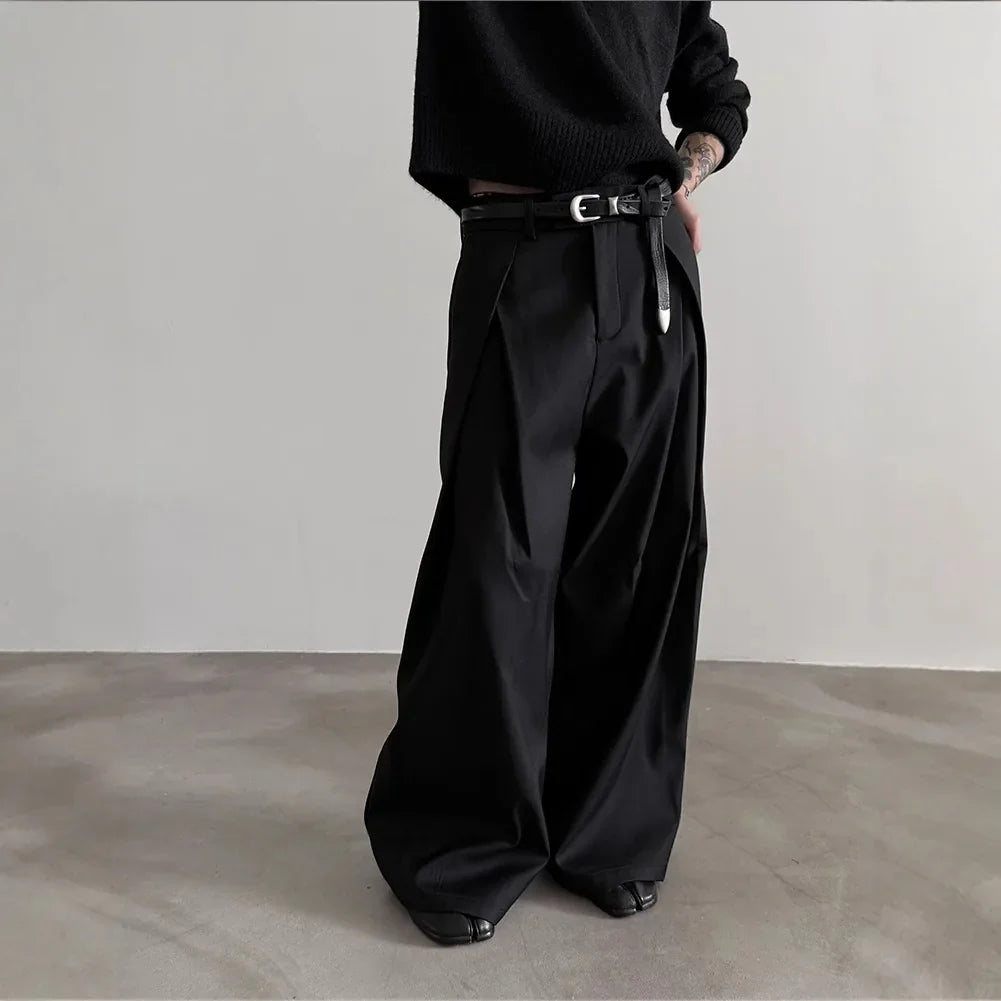 Pantalon japonais large homme