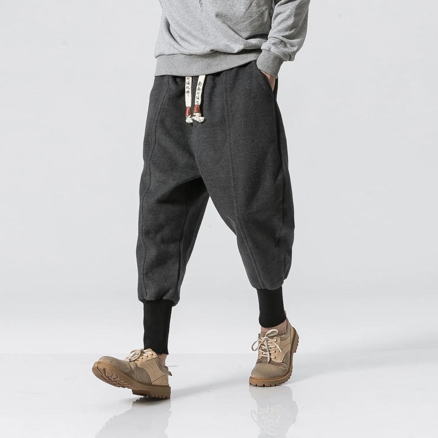 Pantalon japonais nikka molletonné