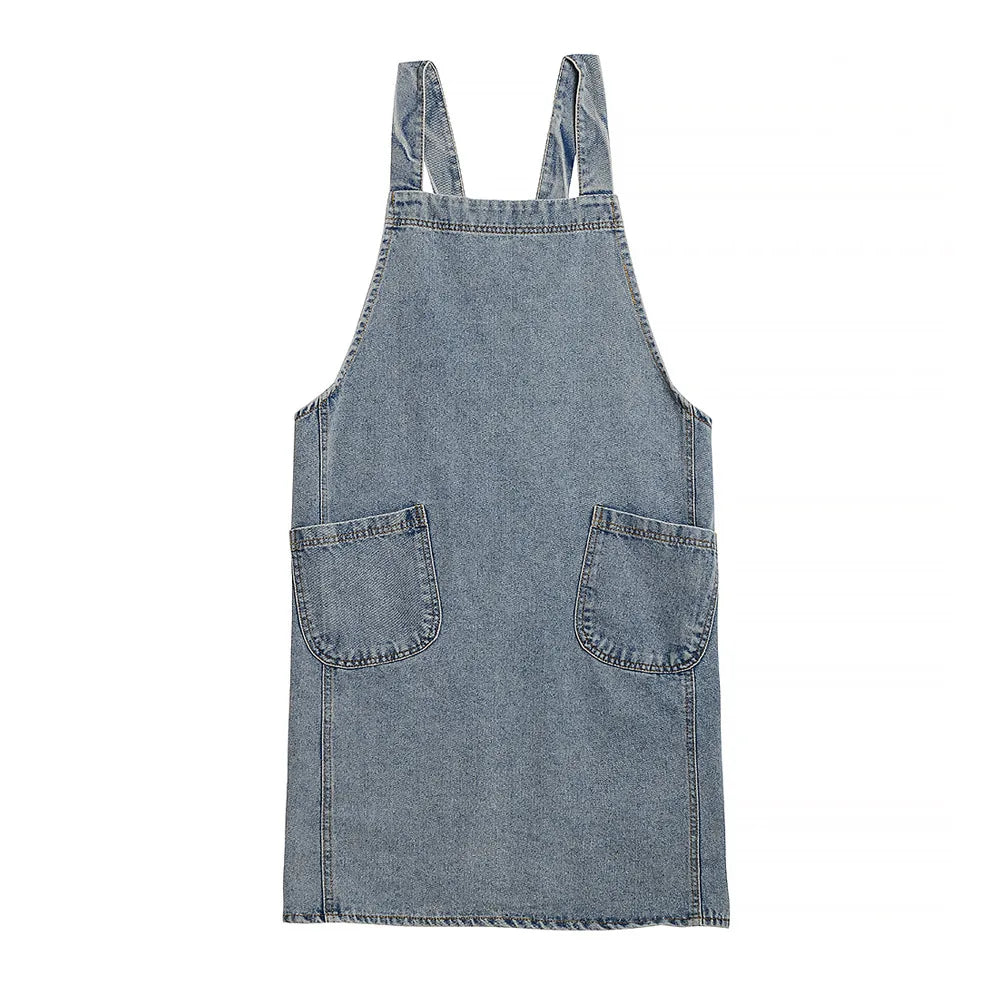 Robe Tablier Japonais En Jean