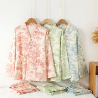 Ensemble kimono femme gaze de coton