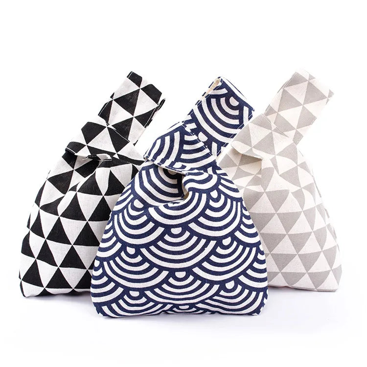 Sac japonais furoshiki en tissu
