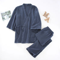 Ensemble Kimono Pantalon Femme Coton