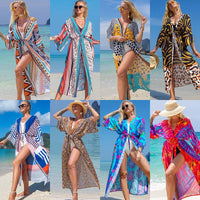 Kimono de Plage Ceinturé Femme