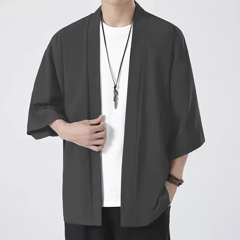 Veste kimono homme japonaise