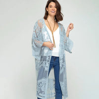 Kimono de Plage en Dentelles