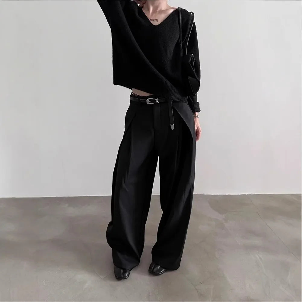Pantalon japonais large homme