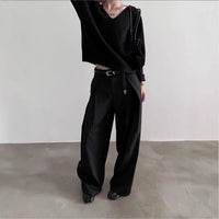 Pantalon japonais large homme