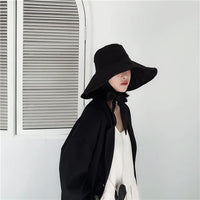Chapeau Japonais de Plage à Sangle