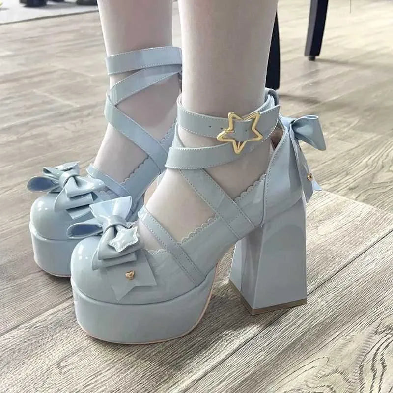 Chaussures lolita Mary Jane plateforme