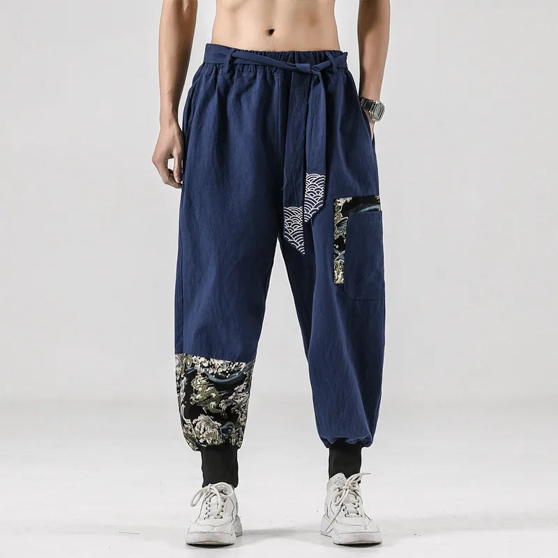 Pantalon streetwear japonais homme