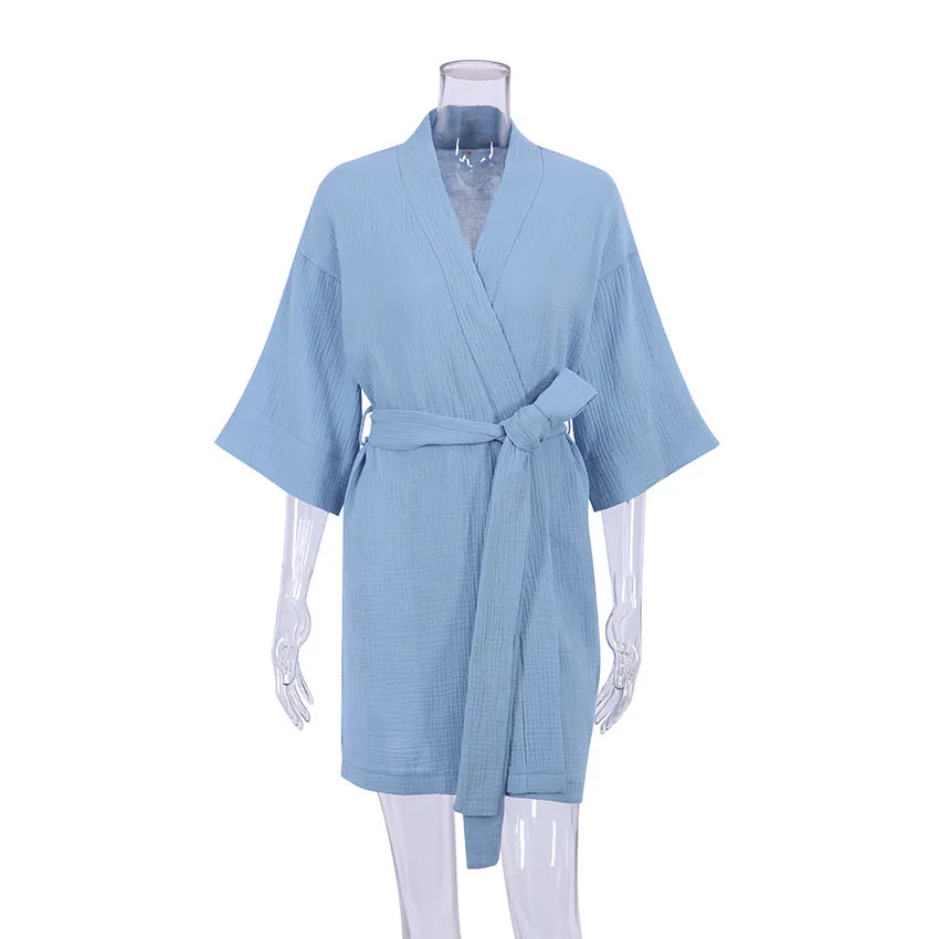 Robe de Chambre Kimono en Coton