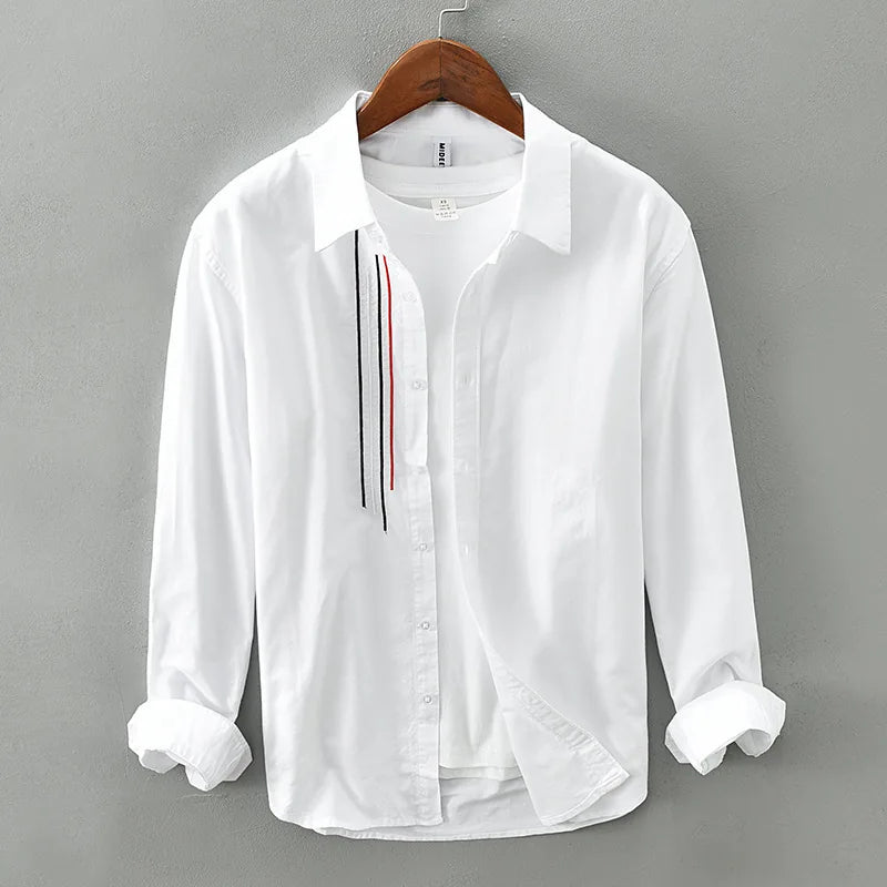 Chemise Homme Coton Style Japonais