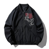 Blouson sukajan black dragon