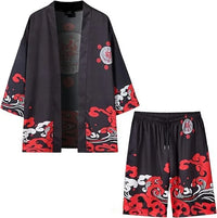 Ensemble Kimono et Short Imprimé