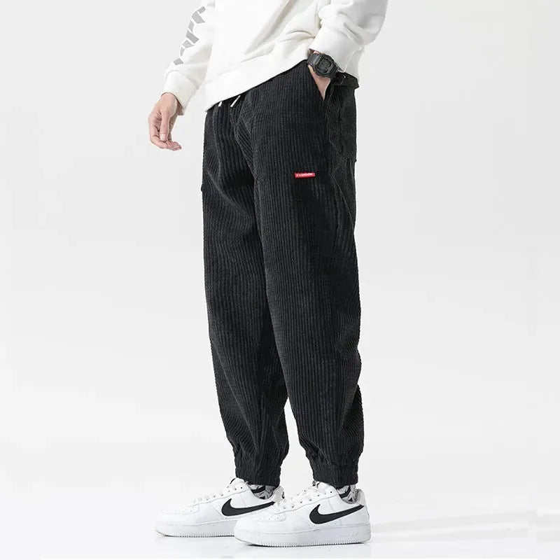 Pantalon Japonais Velours Côtelé Homme