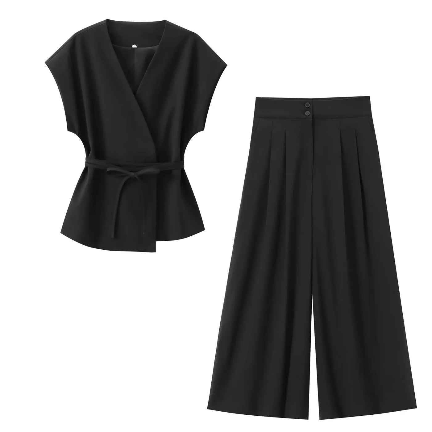 Ensemble Kimono Ceinturé Femme