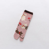 Chaussettes tabi japonaises à motifs