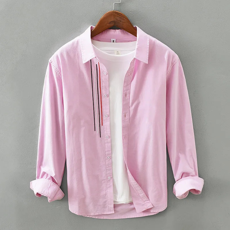 Chemise Homme Coton Style Japonais