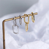 Boucles d'oreilles géométriques japonaises