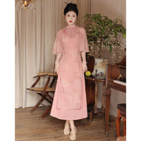 Robe de Soirée Longue Fleurie