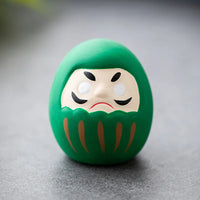 Figurine daruma japonaise porte-bonheur