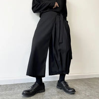 Pantalon large asymétrique streetwear