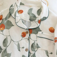 Pyjama kimono femme en gaze de coton