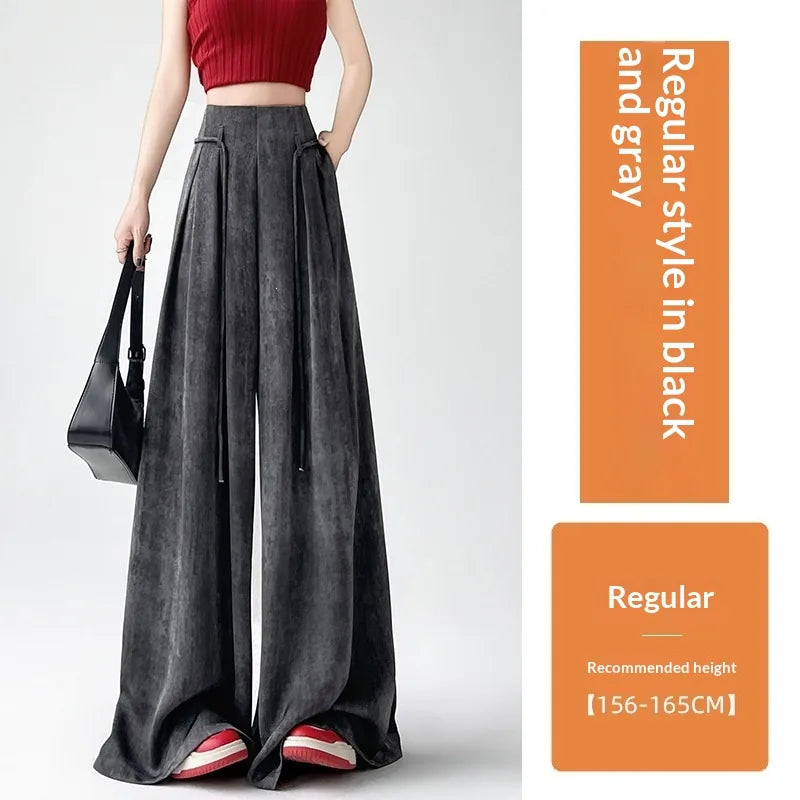 Pantalon Japonais Ample à Cordon