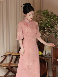 Robe de Soirée Longue Fleurie